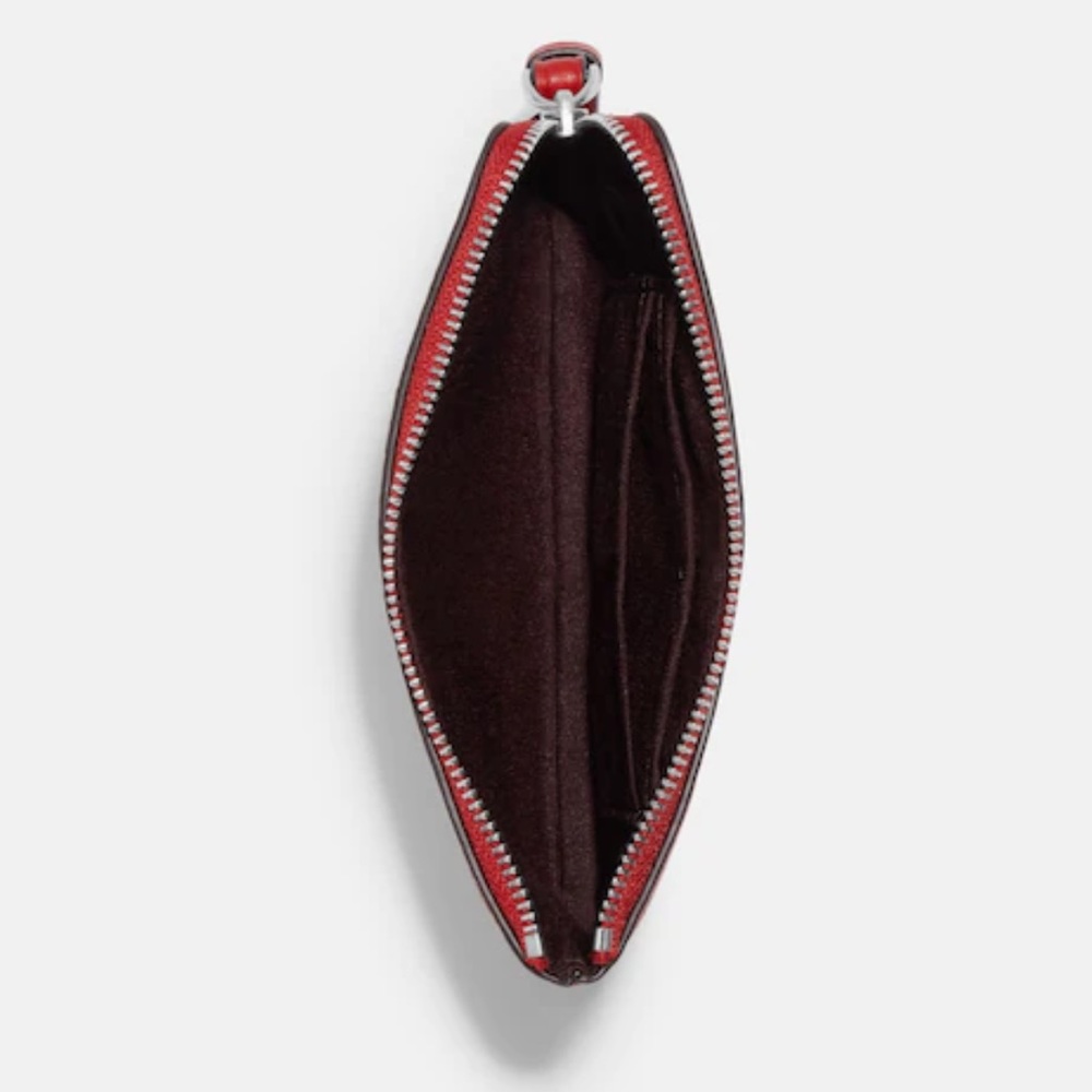 Coach Corner Zip Wristlet With Aries - Picture 6 of 6
